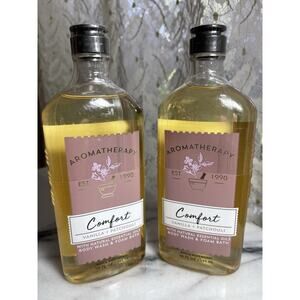 Bath Body Works Aromatherapy 2 Comfort Vanilla Patchouli Body Wash Foam New